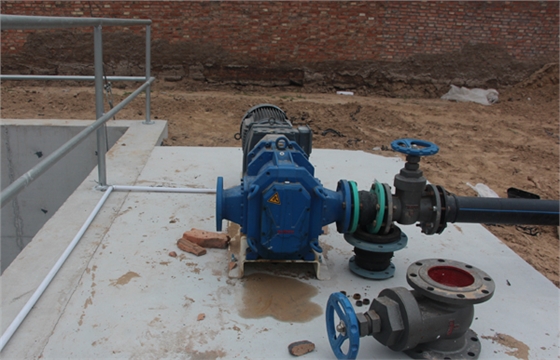 山东养牛场转子泵安装中.jpg 山东养牛场转子泵安装中.jpg