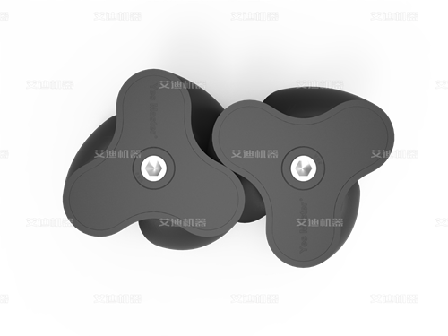 凸轮泵三叶螺旋橡胶转子.png 凸轮泵三叶螺旋橡胶转子.png